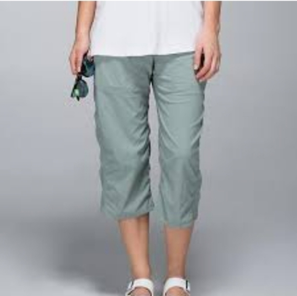 NWT Lululemon Dance studio pants,Earl grey‎